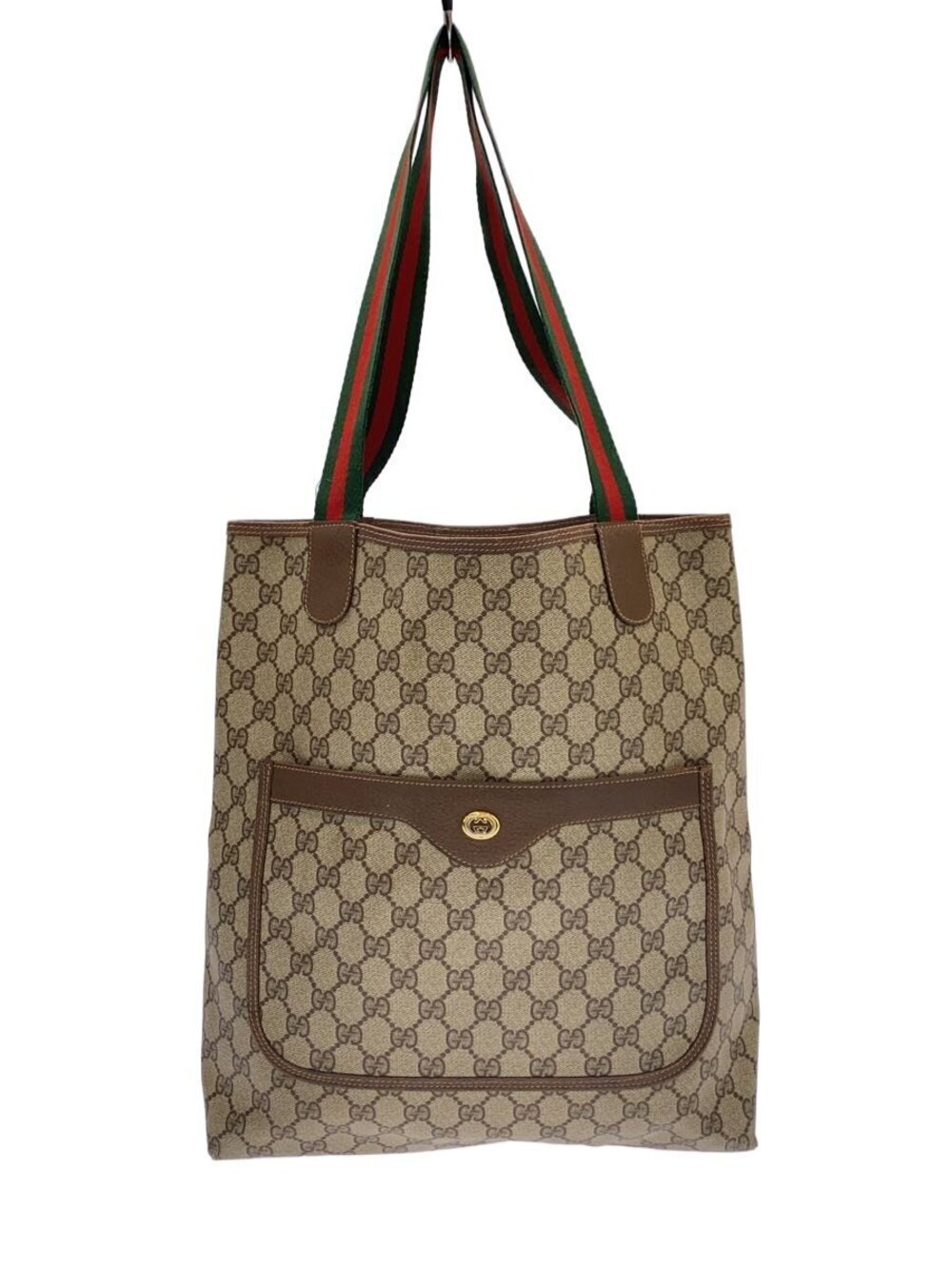 Gucci Tote Bag GG Plus Brown